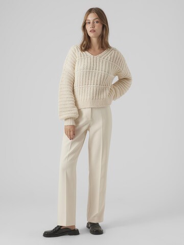 VERO MODA Pullover in Beige