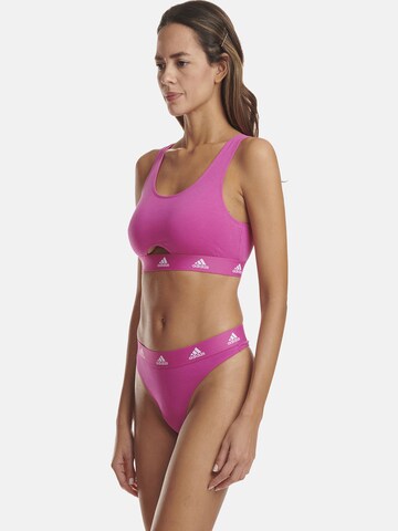 ADIDAS SPORTSWEAR Bustier Bustier ' SCOOP BRALETTE ' in Pink