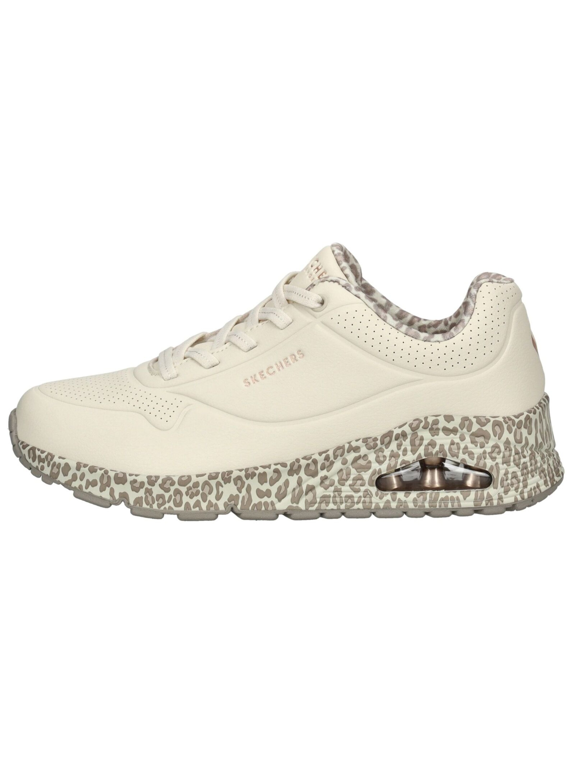 SKECHERS Platform trainers 'Uno-Safari Time' in White