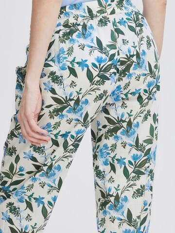 Regular Pantalon 'Maddie' Fransa en blanc