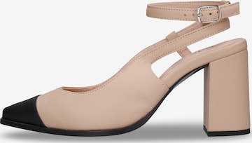 nae Vegan Shoes Sandaalit 'ADEL' värissä beige: etupuoli