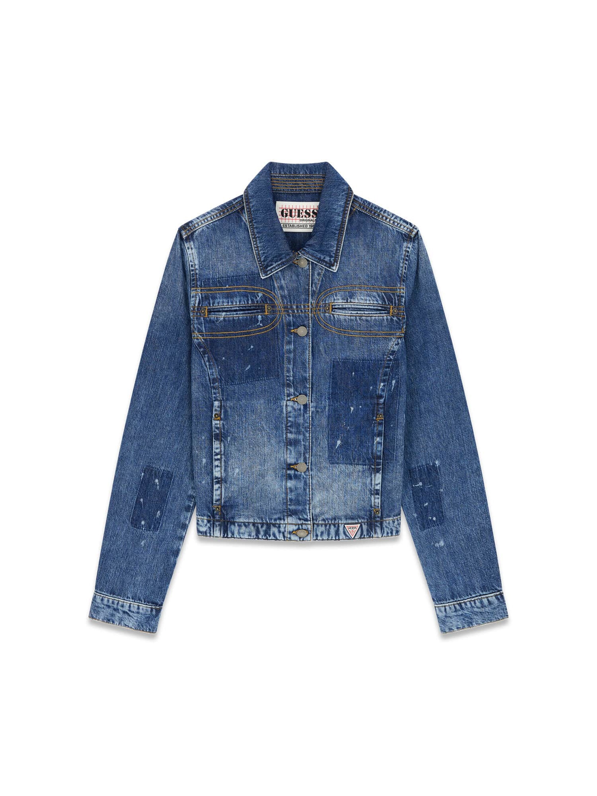 GUESS Between-Season Jacket in Blue: front