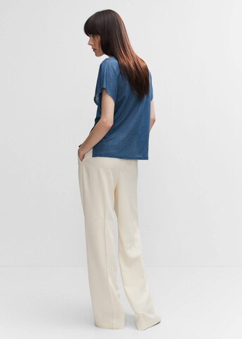 MANGO Shirt 'Clare' in Blauw