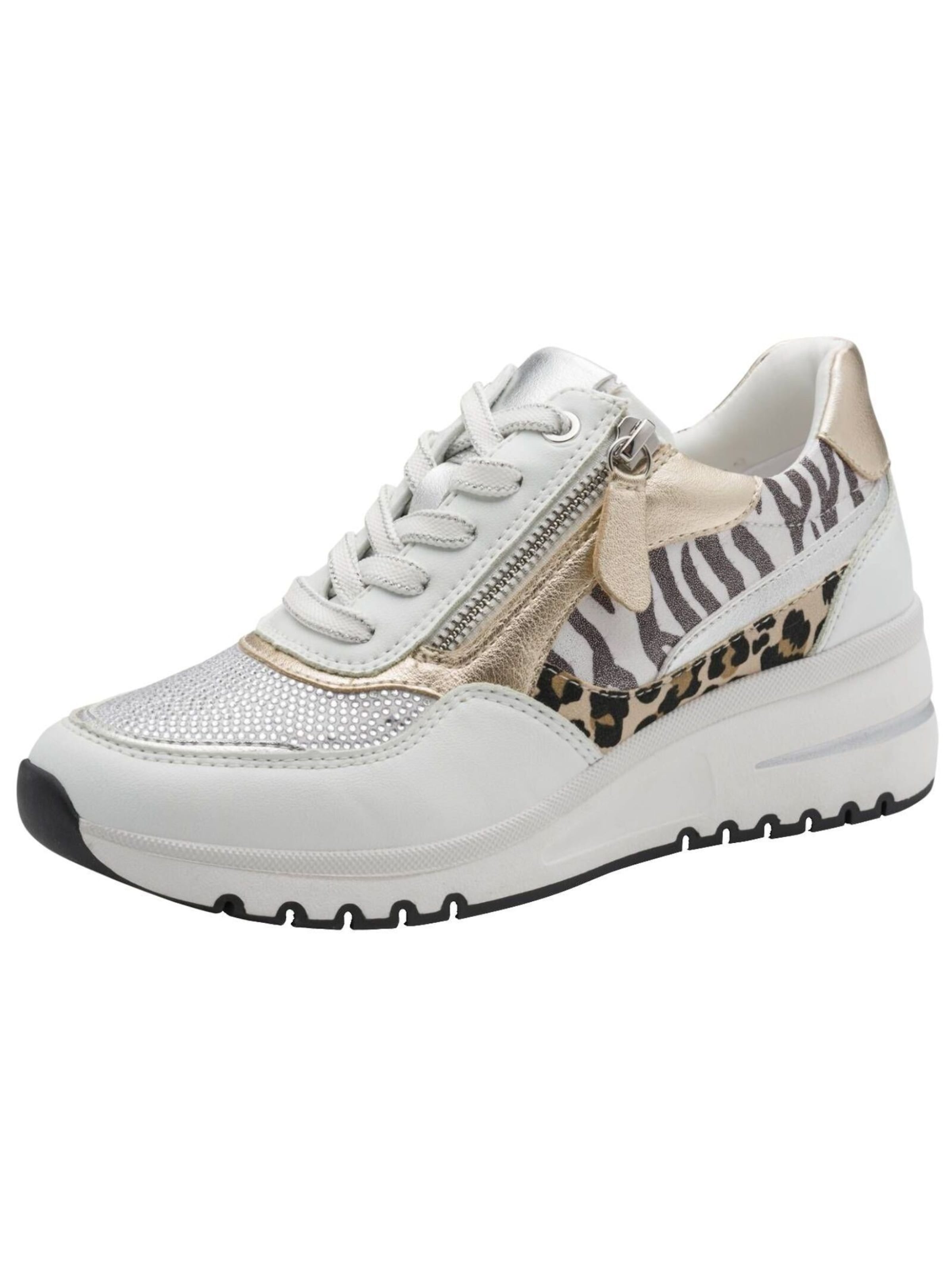 MARCO TOZZI Sneakers laag in Wit: voorkant