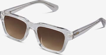 X Frame Therapy Sonnenbrille 'Crystalith Sun' in Braun: Vorderseite
