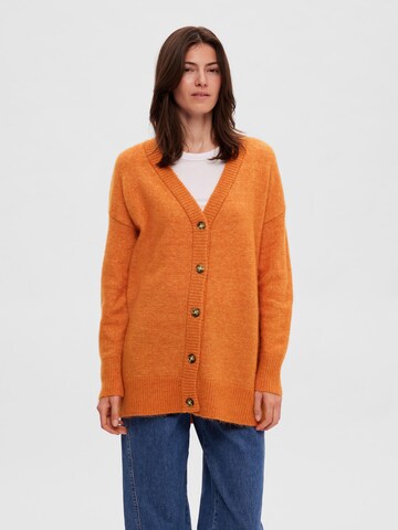 SELECTED FEMME Kofta 'Maline' i orange: framsida