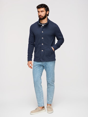 Ombre Sweatshirt in Blau