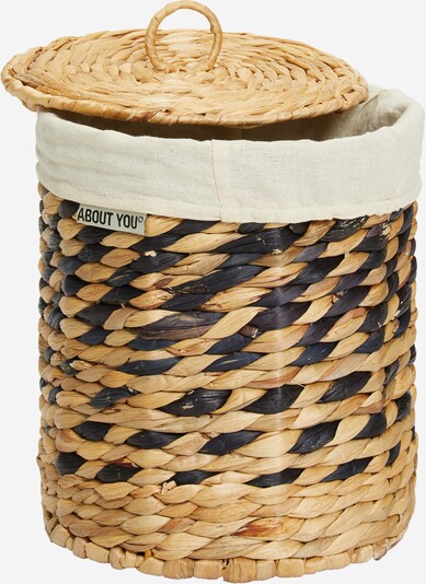 ABOUT YOU Aufbewahrungskorb "Nature Essence Swirl" in braun / schwarz, Produktansicht