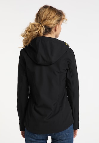 Schmuddelwedda Toiminnallinen takki värissä musta