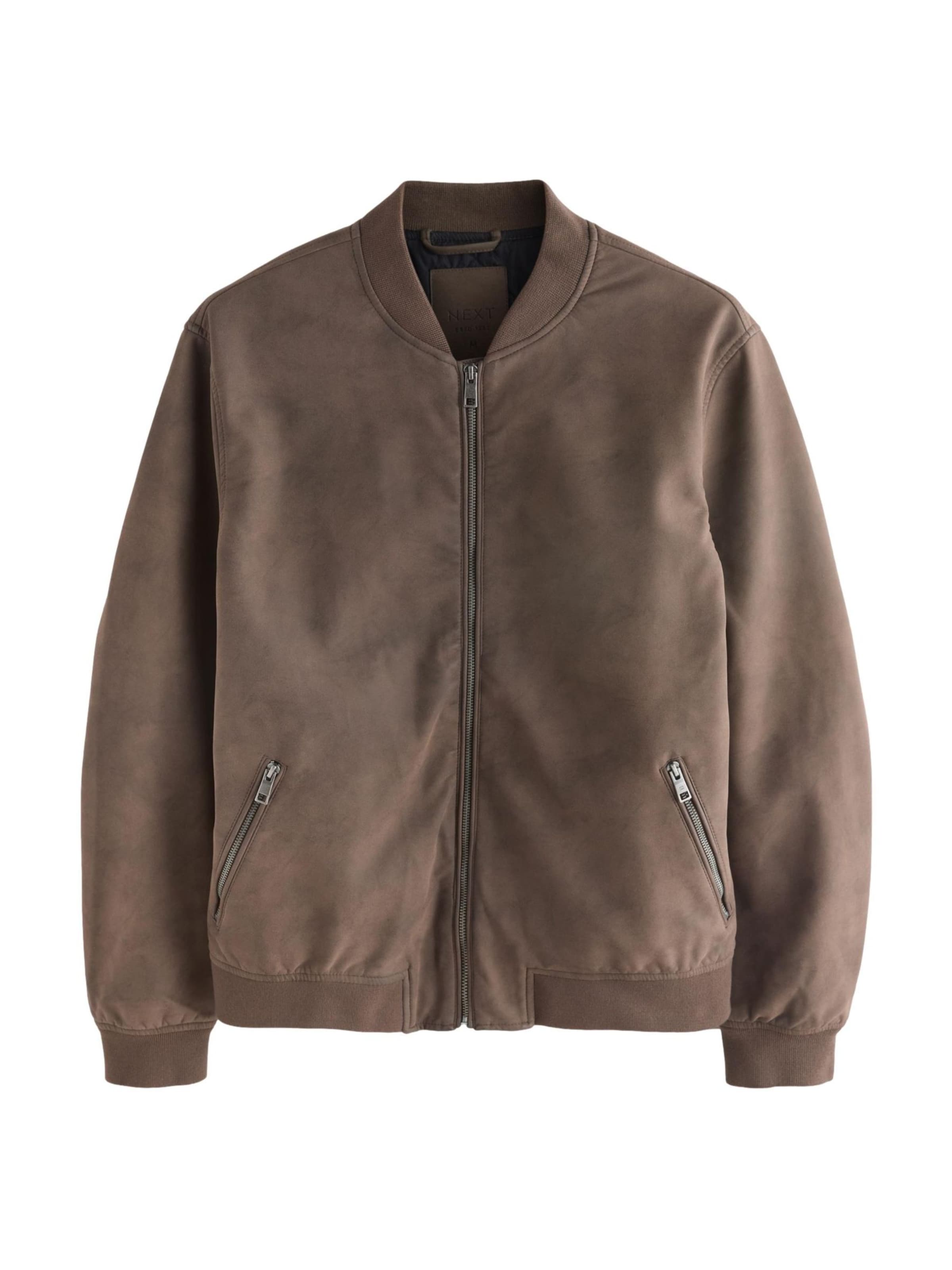 Next Jacke in Braun: Vorderseite