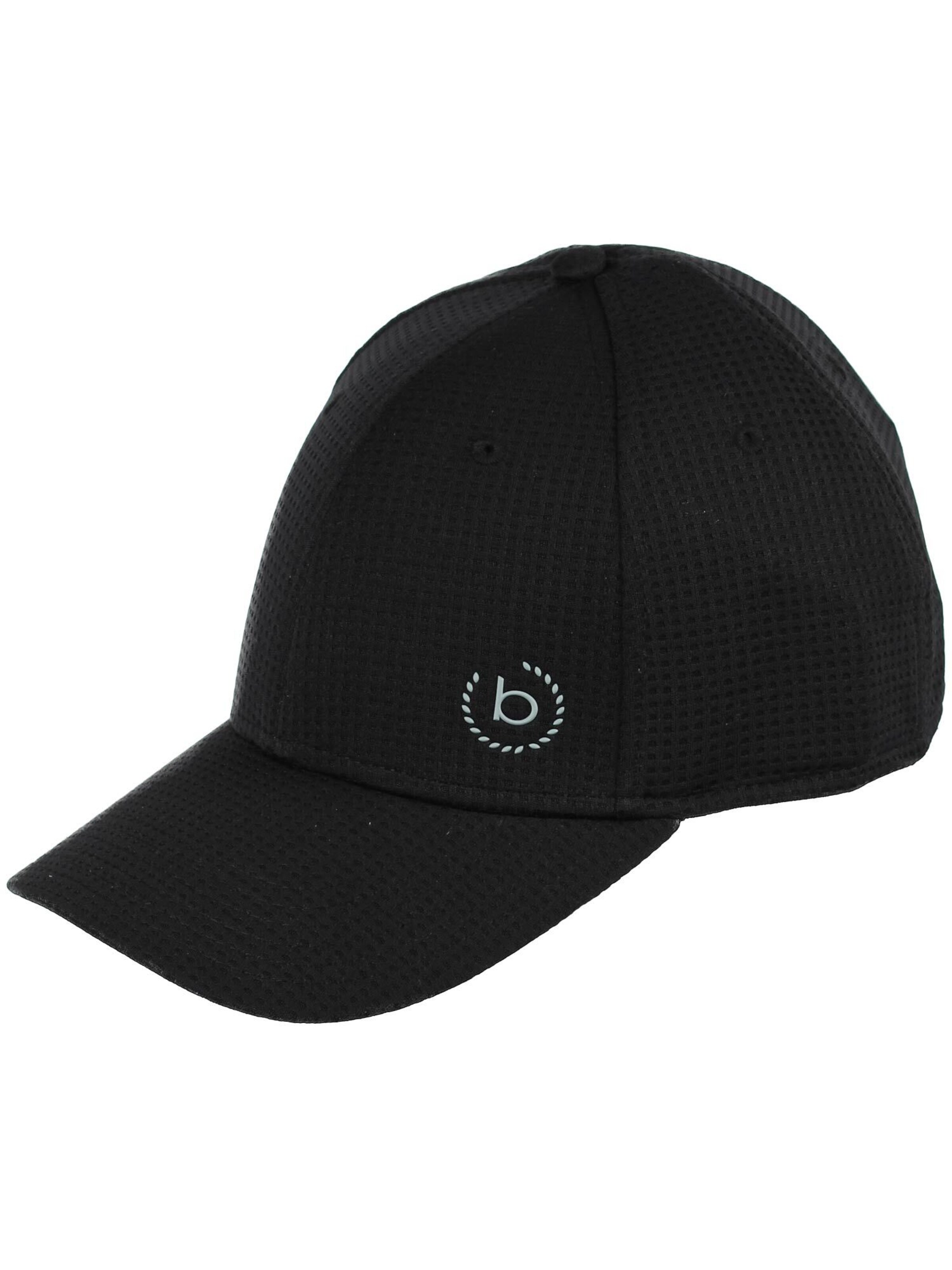 bugatti Cap in Black: front