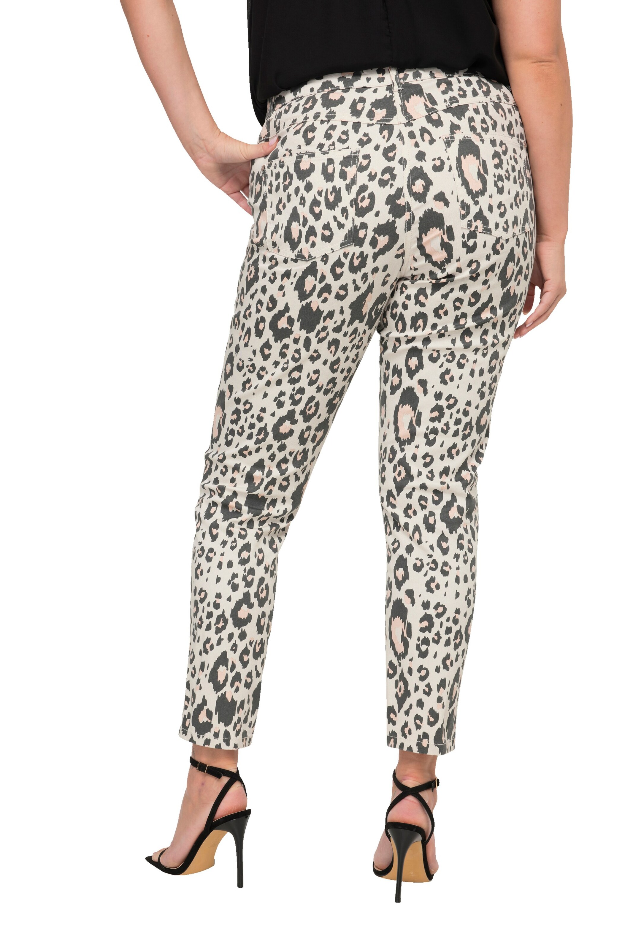 MIAMODA Slimfit Broek in Grijs