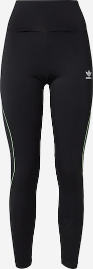 Leggings ADIDAS ORIGINALS di colore verde pastello / nero / bianco, Visualizzazione prodotti