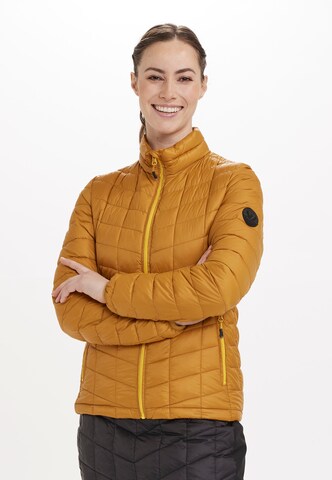 Whistler Outdoor jacket 'Kate' in Yellow: front