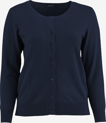 Cardigan 'Helsinki' SANDGAARD en bleu : devant