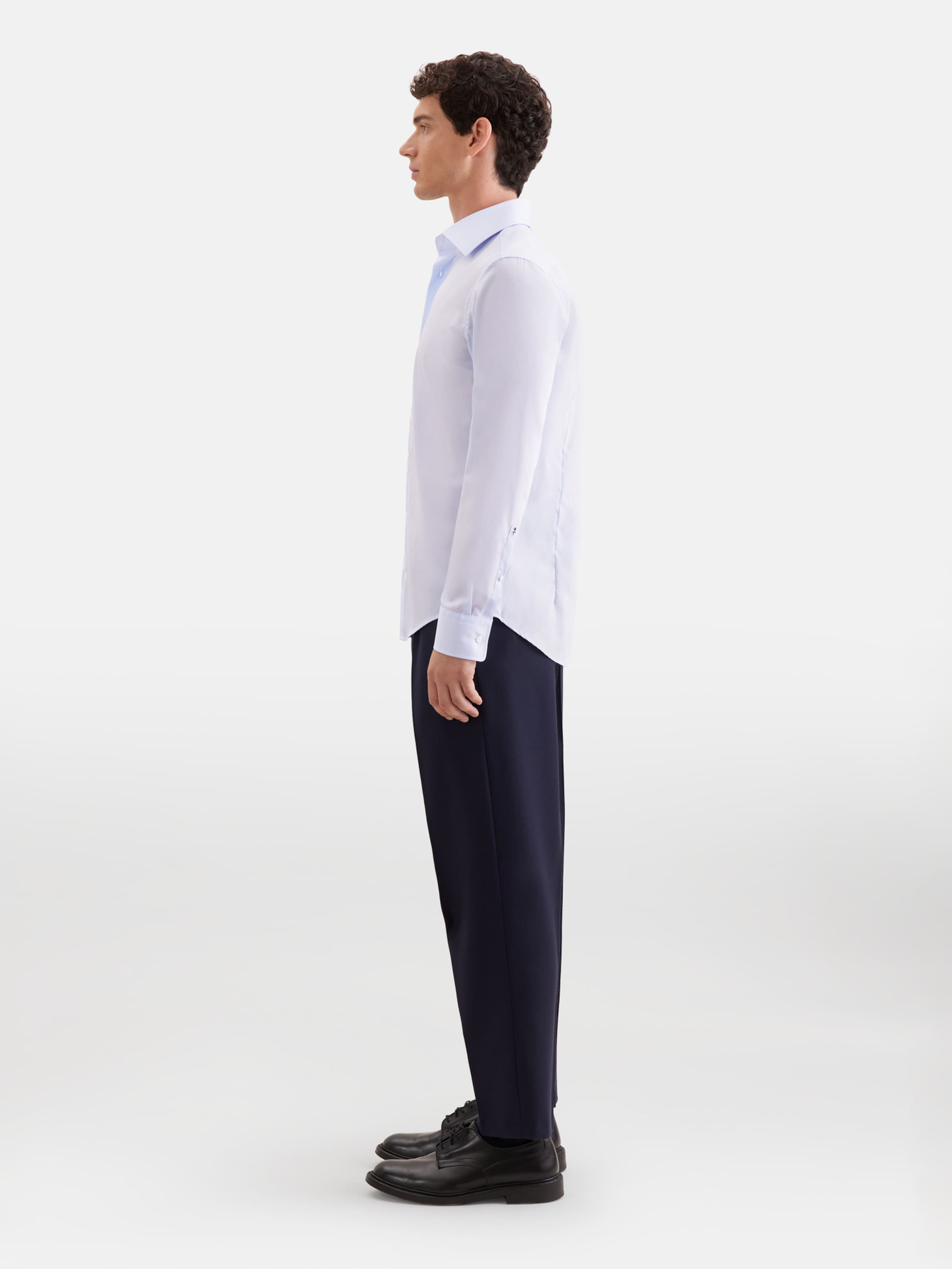Coupe regular Chemise business SEIDENSTICKER en bleu