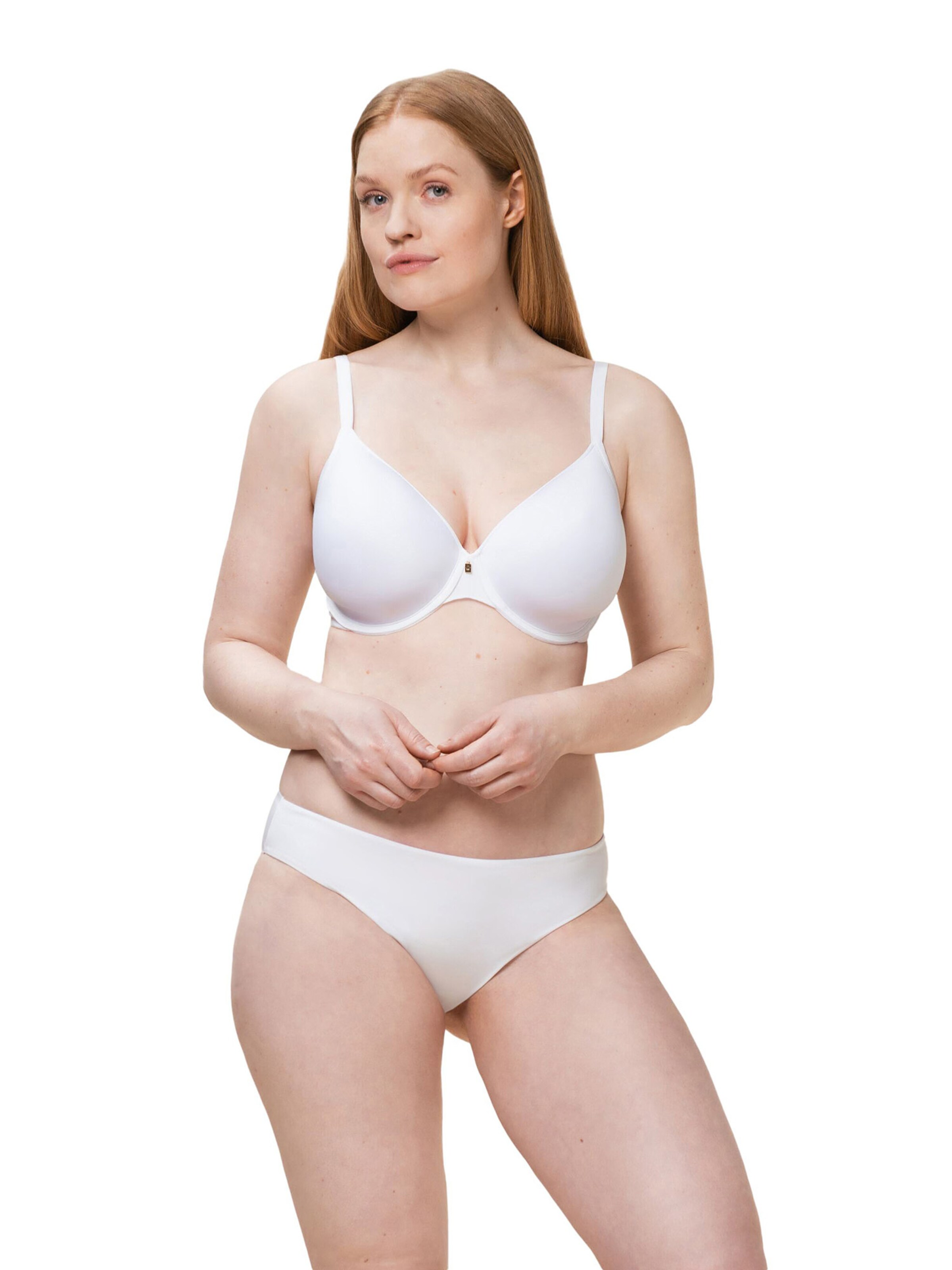 TRIUMPH T-shirt Bra ' Body Make-Up Essentials ' in White