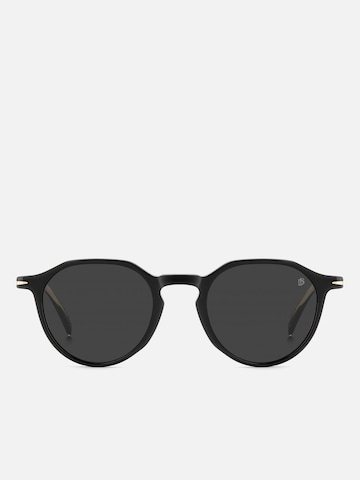 David Beckham Sunglasses in Black: front