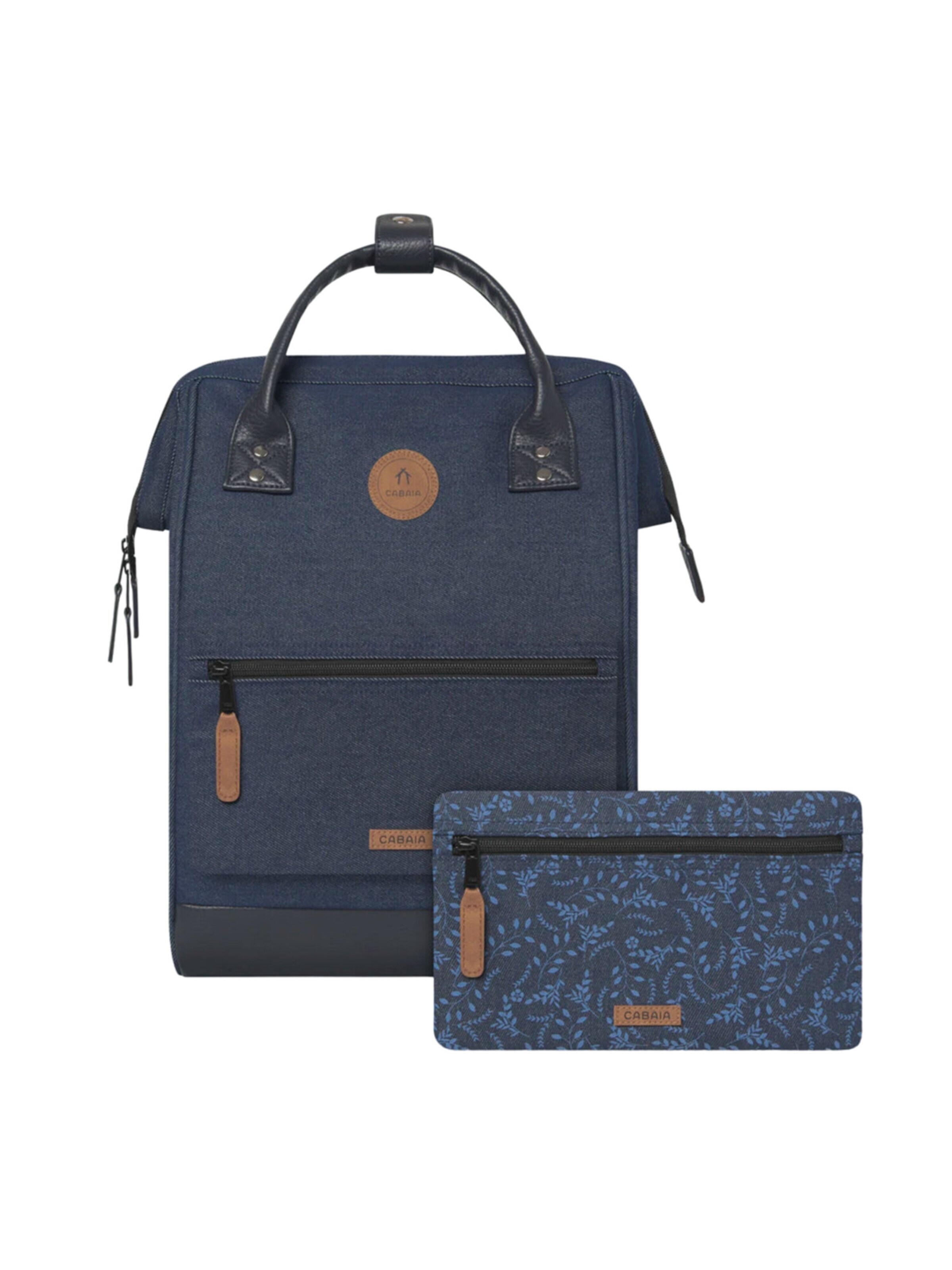 Cabaia Backpack 'Namur M' in Blue: front