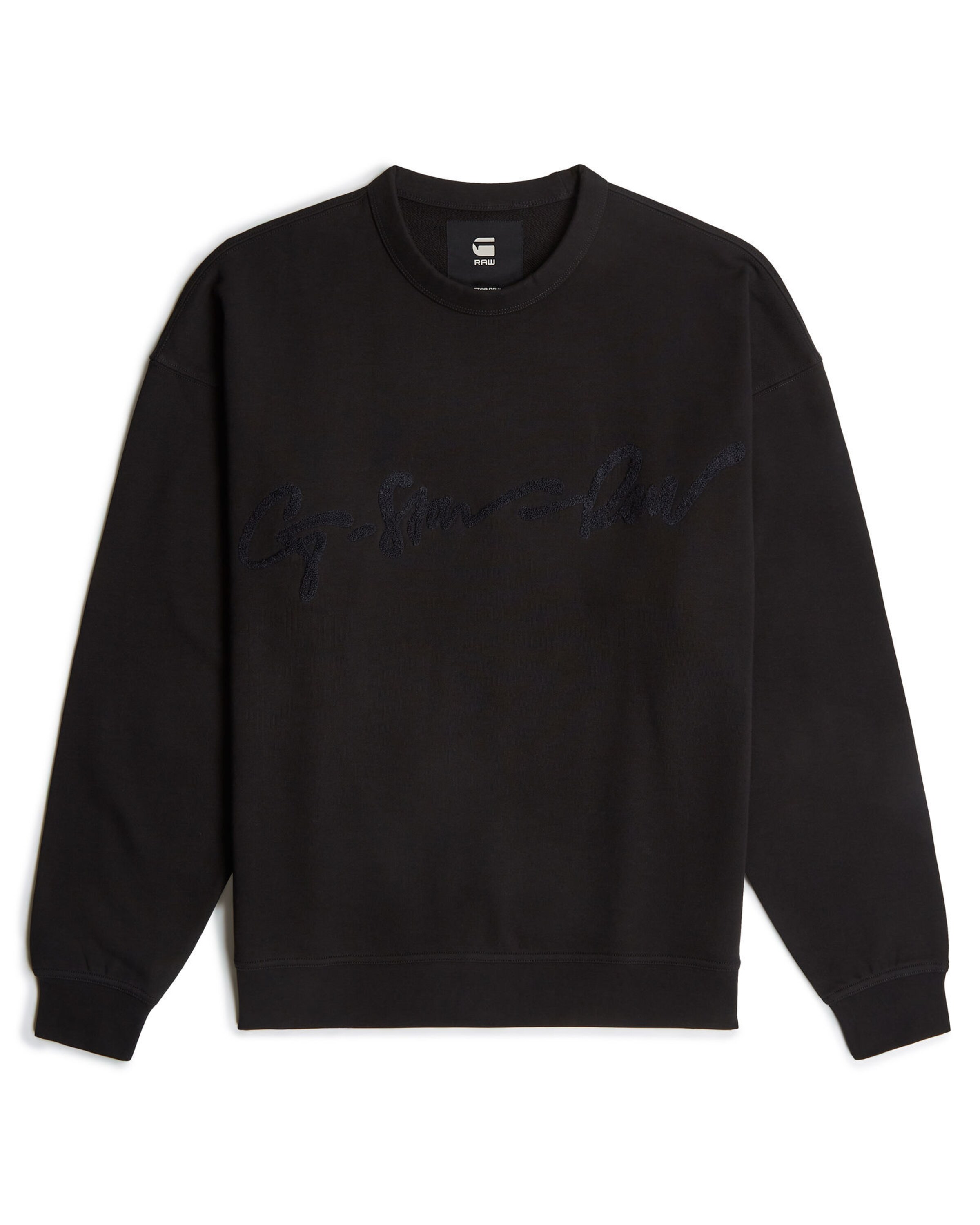 G-STAR Sweatshirt in Black: front