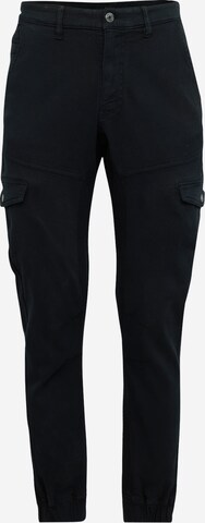 GUESS - Tapered Pantalón cargo 'New Kombat' en negro: frente