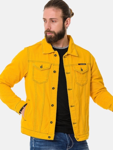Veste mi-saison 'CJ289' CIPO & BAXX en jaune