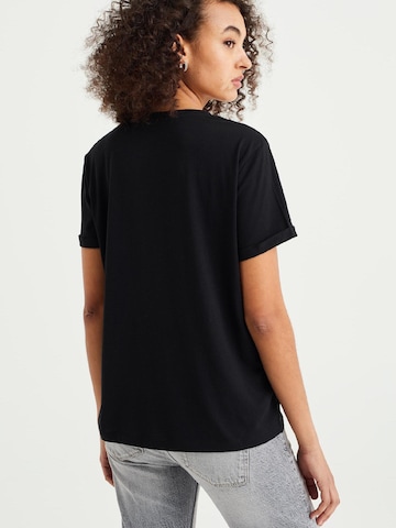 WE Fashion T-Shirt in Schwarz