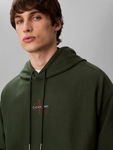 Calvin Klein Jeans Sweatshirt in Green