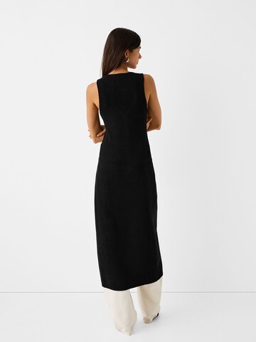 Bershka Knitted vest in Black
