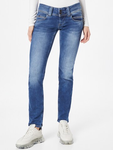 Pepe Jeans Regular Jeans 'Venus' in Blauw: voorkant