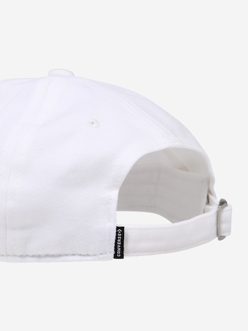 Cappello da baseball 'Tipoff' di CONVERSE in bianco