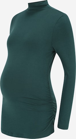 Gap Maternity Shirt in Groen: voorkant
