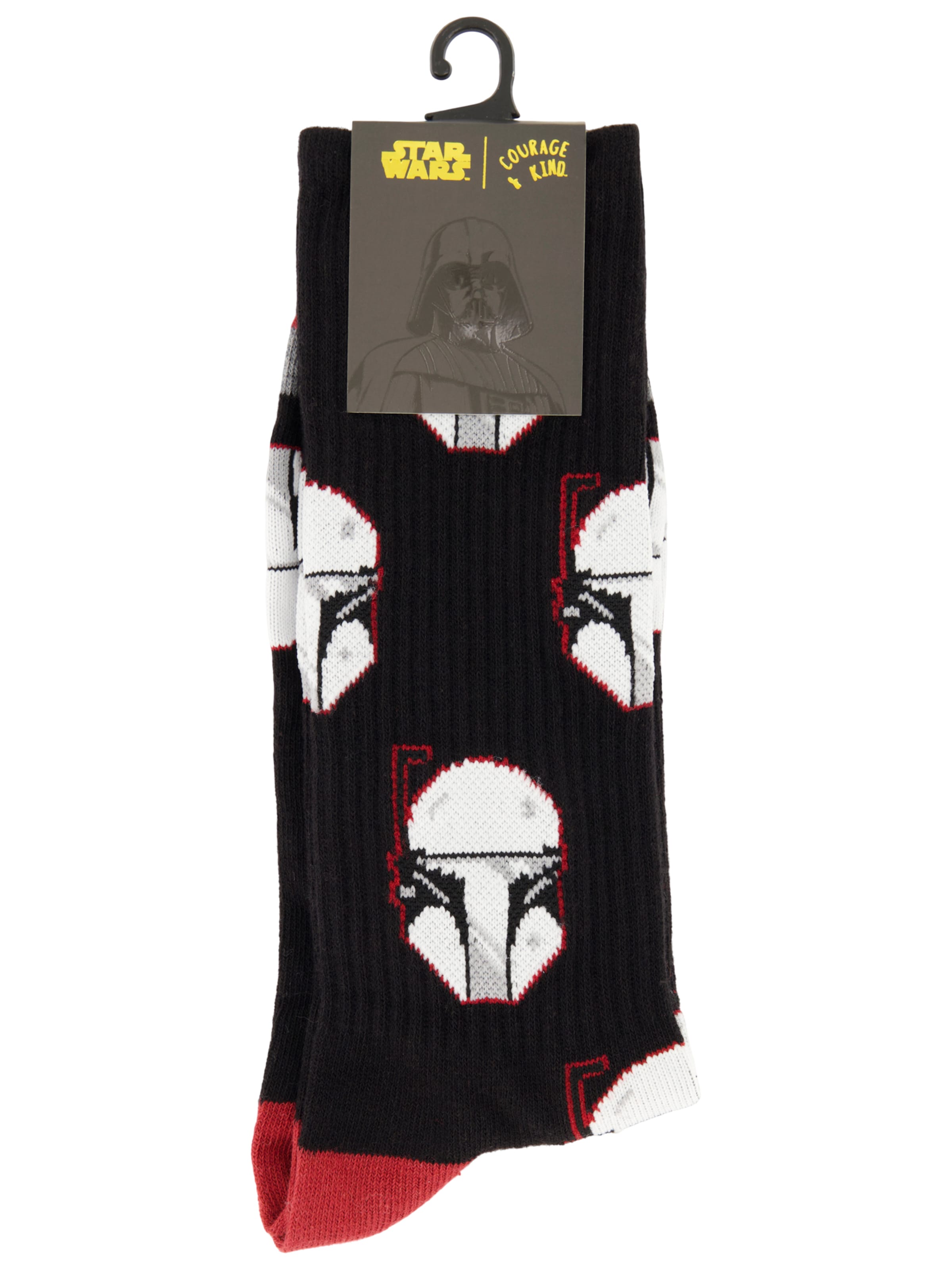DISNEY Sokken 'Star Wars Bounty Hunter' in Zwart