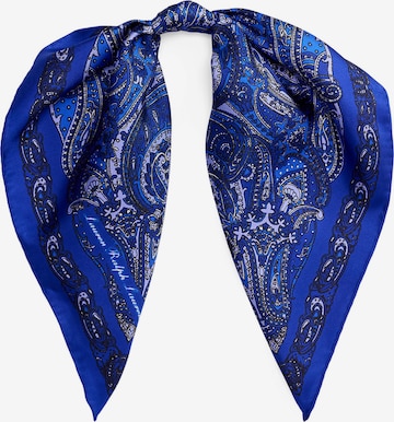 Lauren Ralph Lauren Huivi värissä sininen: etupuoli