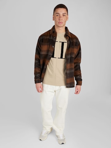 Les Deux Regular fit Shirt 'Encore' in Beige