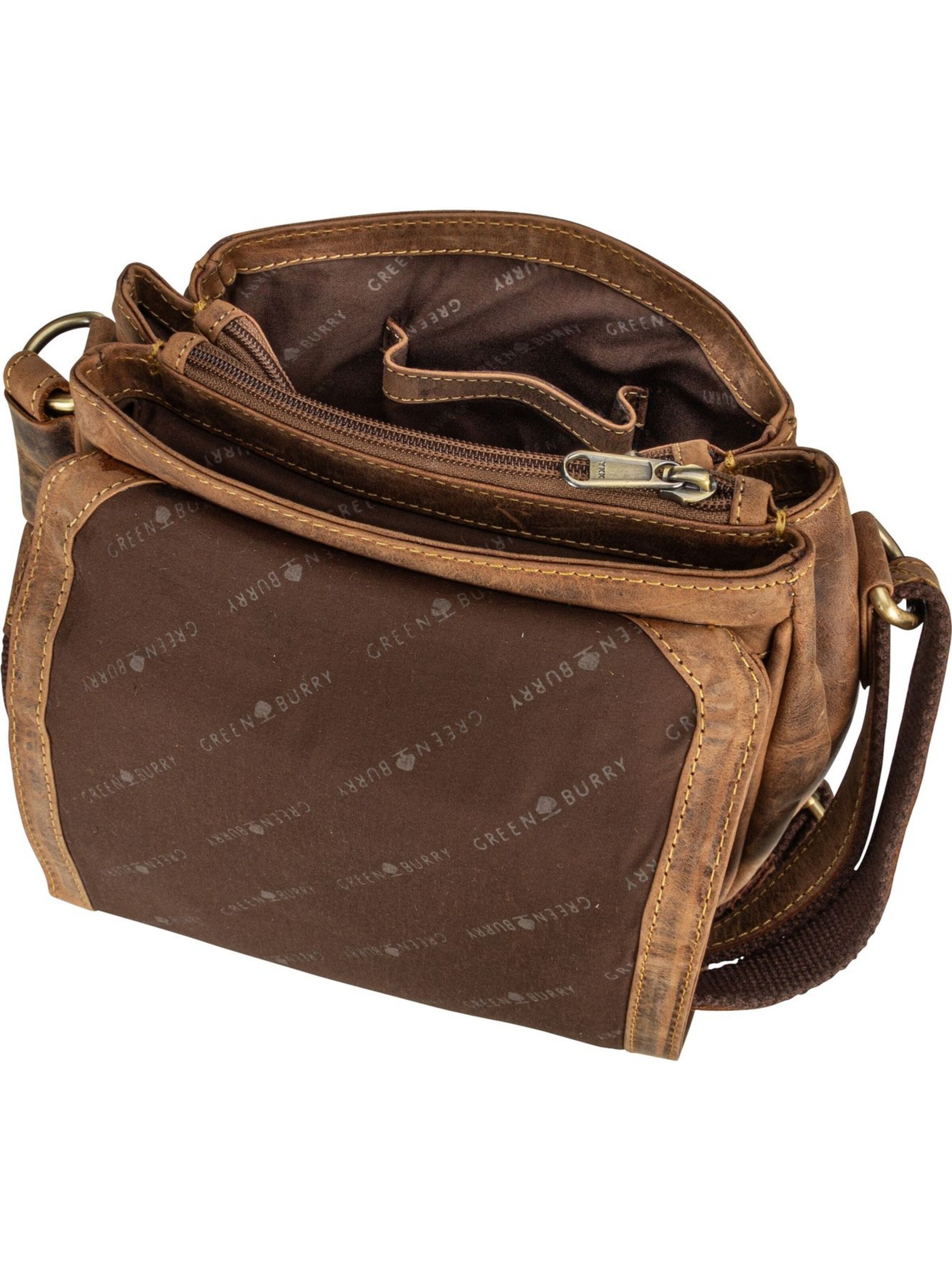 Sac à bandoulière 'Vintage' GREENBURRY en marron