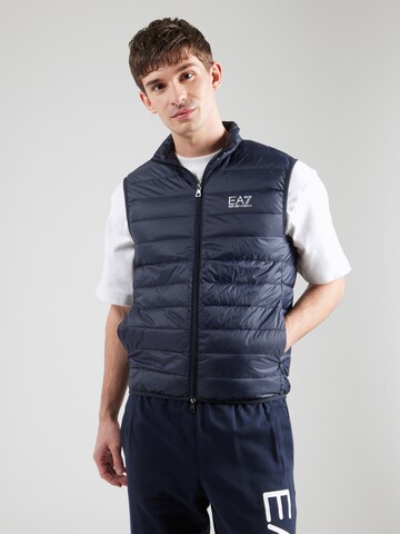 EA7 Emporio Armani Väst i blå: framsida