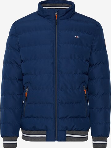 FQ1924 Winter Jacket 'ALEKSANDER' in Blue: front