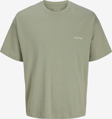 Jack & Jones Junior T-Shirt 'JORMONTAUK' in Grün: Vorderseite