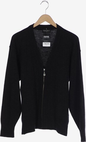 Carlo Colucci Strickjacke M-L in Schwarz: predná strana