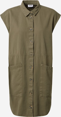 Noisy may Shirt Dress 'Alma' in Green: front