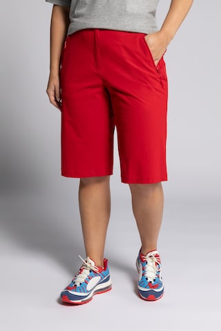 Ulla Popken Loose fit Pants in Red: front