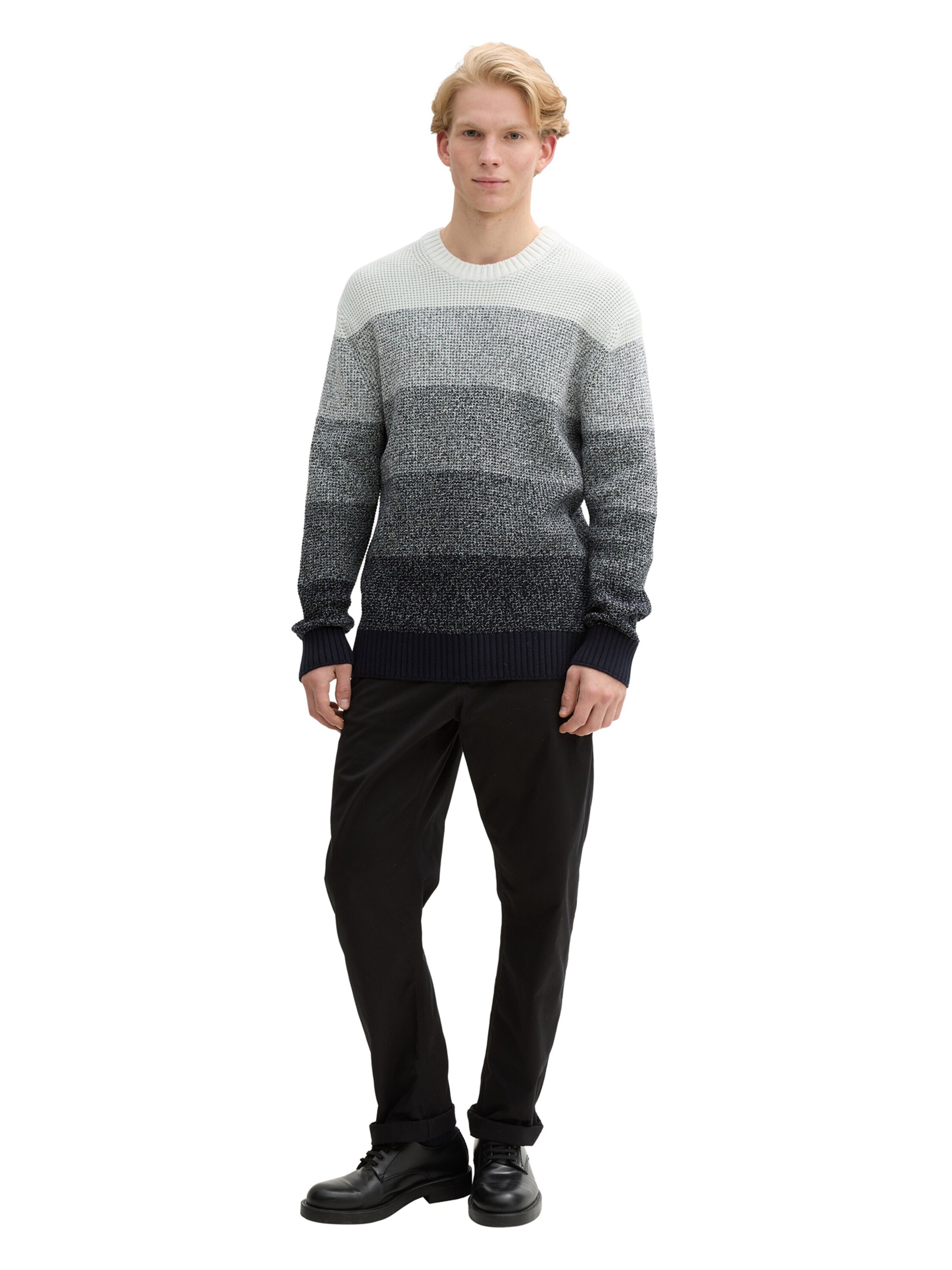 Pull-over TOM TAILOR DENIM en gris