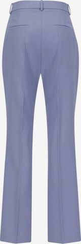 Calvin Klein Boot cut Pleated Pants in Blue