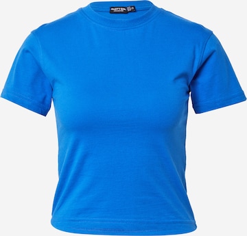 Nasty Gal Shirt in Blauw: voorkant
