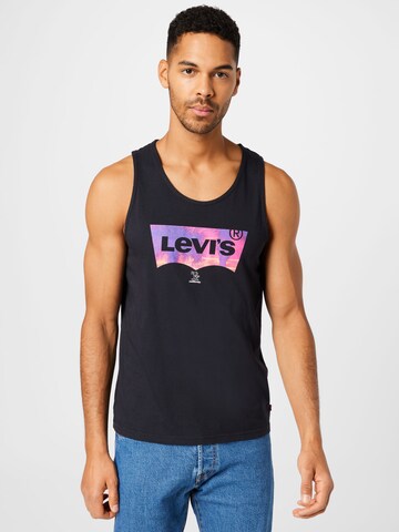 LEVI'S ®Majica 'Relaxed Graphic Tank' - crna boja: prednji dio