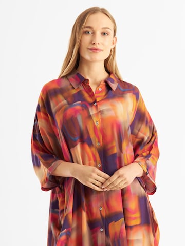 Robe ' Oversized Air ' Jascha Stockholm en orange : devant