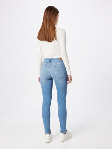 Skinny Jeans 'Adriana' de la Mavi pe albastru