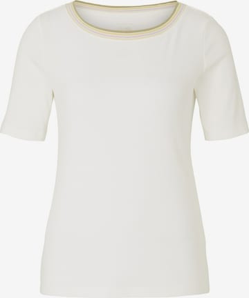 TOM TAILOR Shirt in White: front