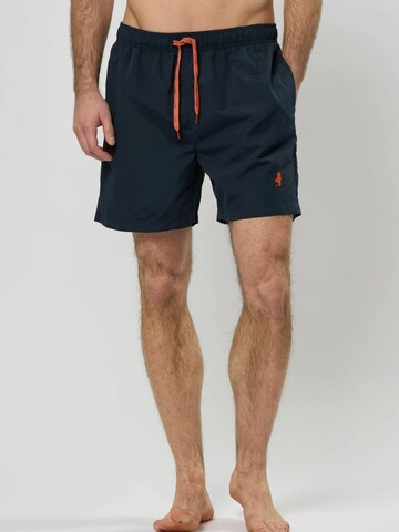 MCS Badeshorts 'Garland' i blå: forside